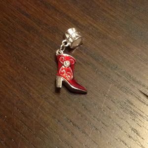 Cowboy boot charm